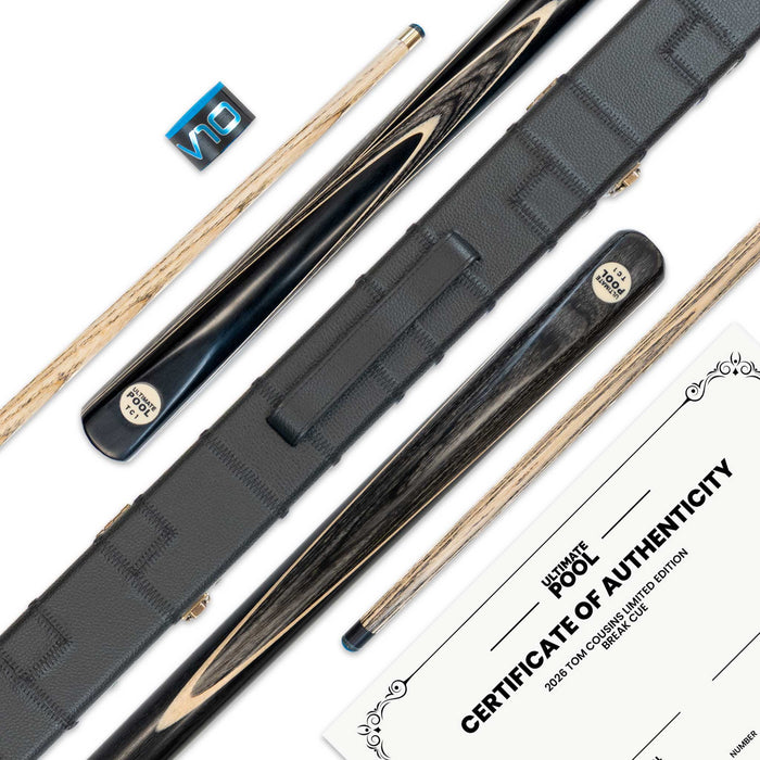Tom Cousins 2026 Cue & Case Bundle - Limited Edition from the official Ultimate Pool catalogue, available through the Evolve Eight Ball pro shop