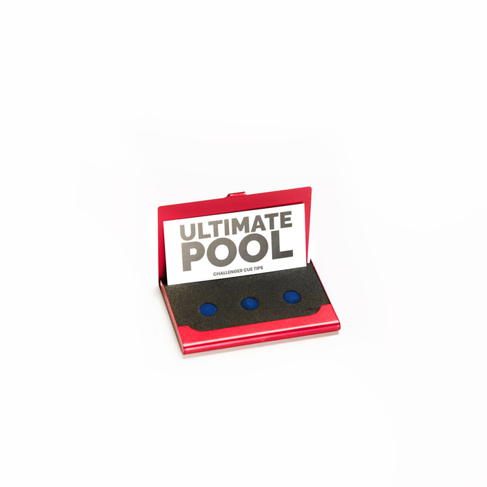 Ultimate Pool Challenger Cue Tips from the official Ultimate Pool catalogue, available through the Evolve Eight Ball pro shop
