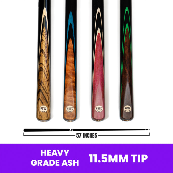 Break Cue - Superb Fibre Ferule - &frac34; Joint with 11.5mm Tip from the official Ultimate Pool catalogue, available through the Evolve Eight Ball pro shop