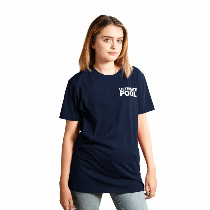Ultimate Pool T-Shirt from the official Ultimate Pool catalogue, available through the Evolve Eight Ball pro shop